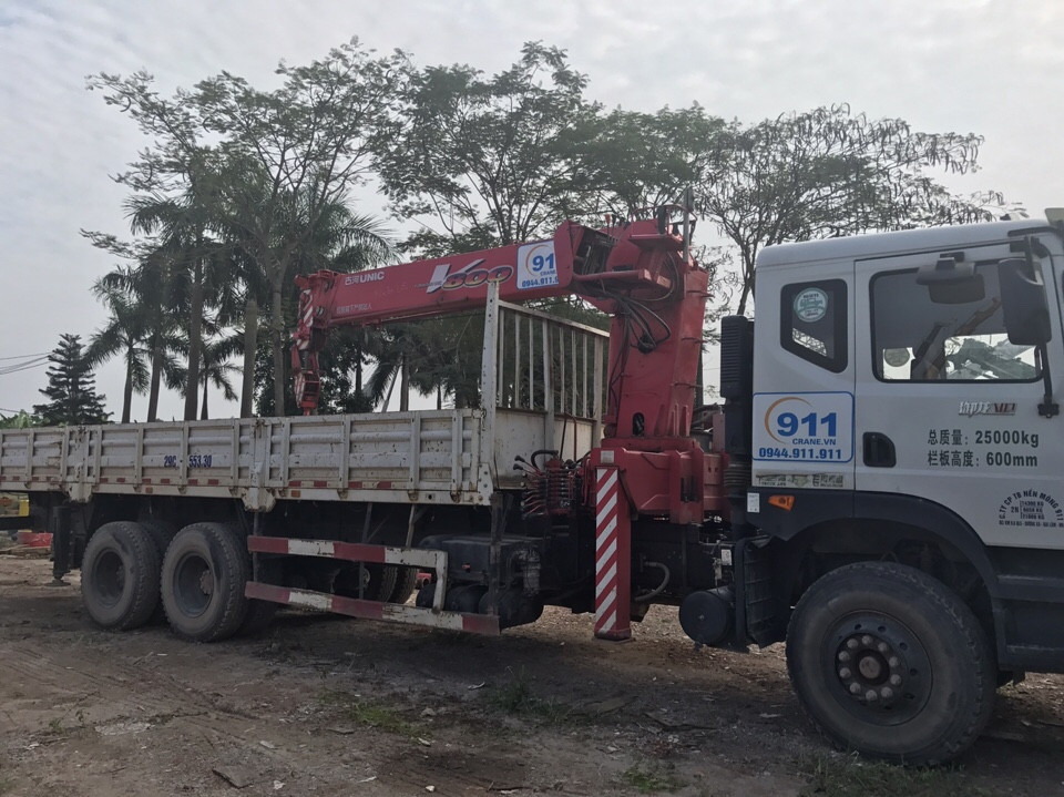 Xe Cẩu Hino XZU730L 35T  3T5  35 Tấn Gắn Cẩu Unic URV345 Giá Tốt